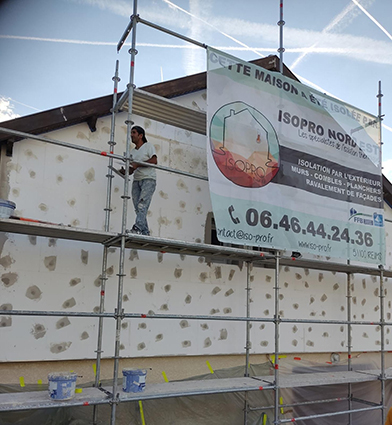 Isolation façade Reims