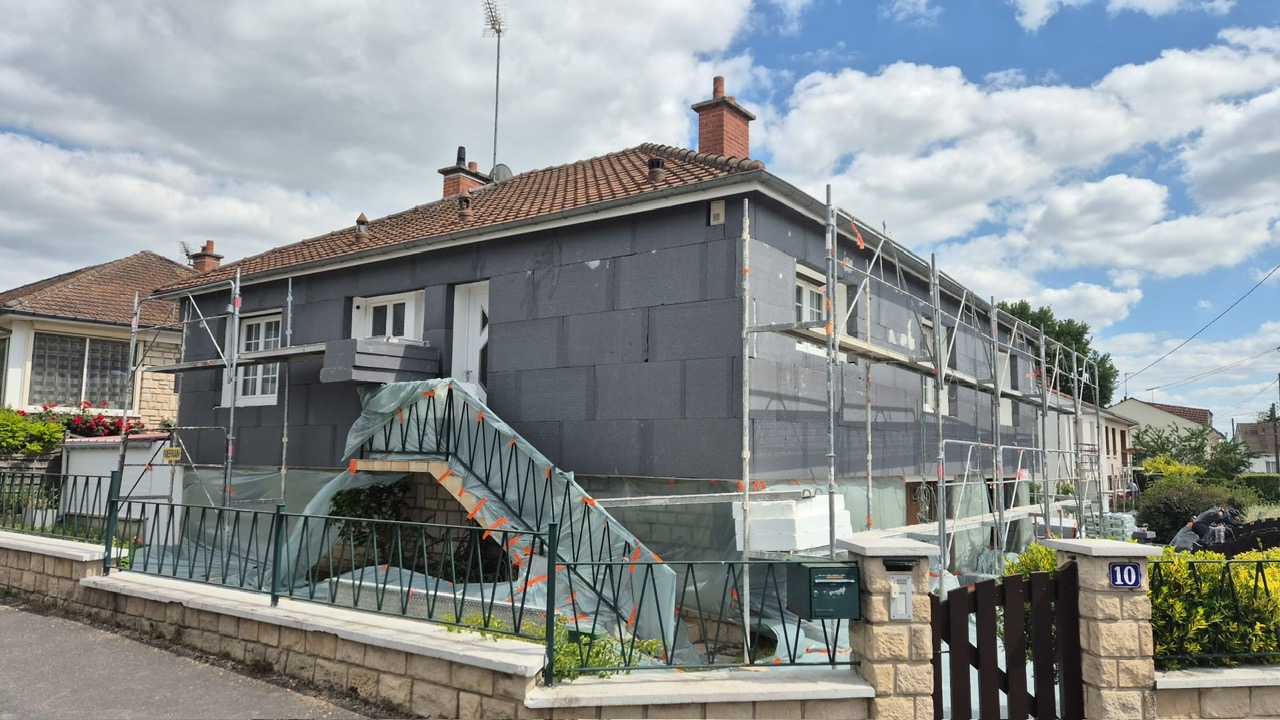 Isolation façade Reims